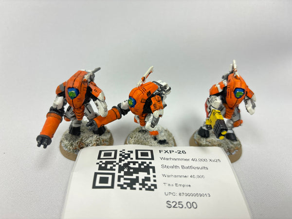 Warhammer 40,000 Xv25 Stealth Battlesuits FXP-26