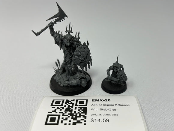 Age of Sigmar Killaboss With Stab-Grot EMX-20
