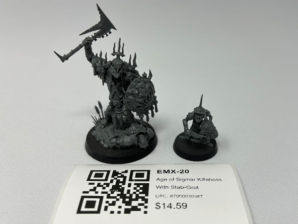 Age of Sigmar Killaboss With Stab-Grot EMX-20