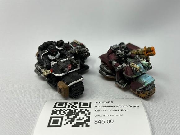 Warhammer 40,000 Space Marine: Attack Bike ELE-09