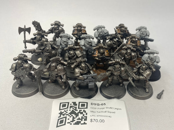 OOP Forge World Legion Mkii Tactical Squad DYG-05