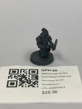 Warhammer 40,000 Commissar metal oop GPH-26