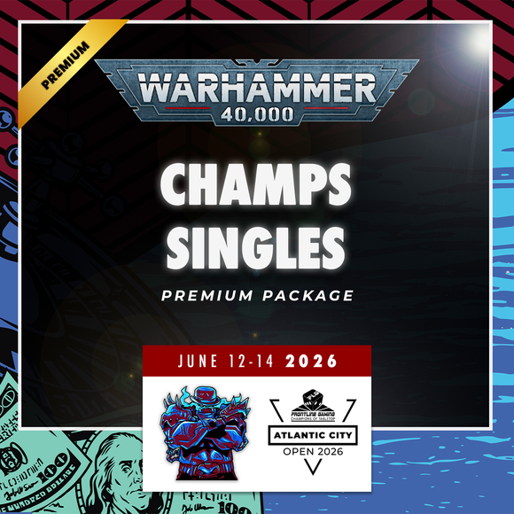 Atlantic City Open 2026 - 40k Championships Premium Ticket