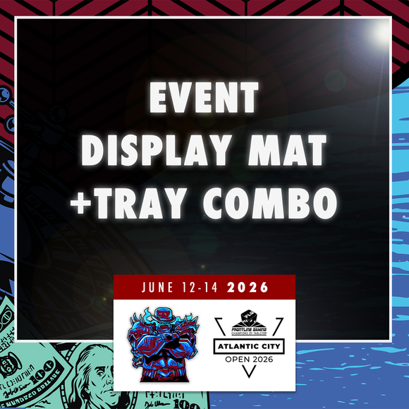 Atlantic City Open 2026 - Event Display Mat And Tray Deal
