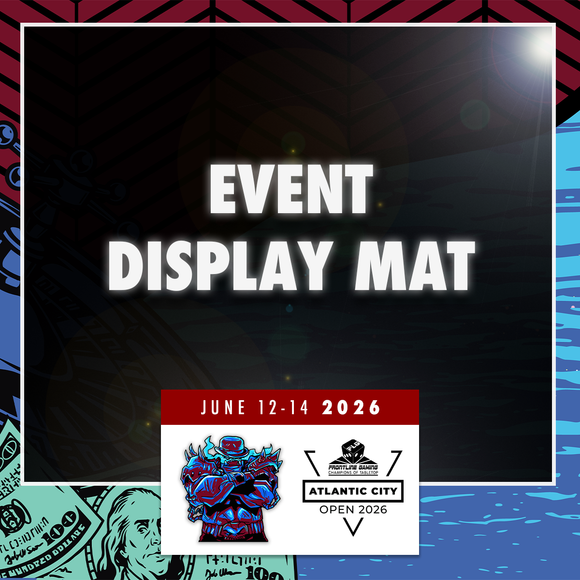 Atlantic City Open 2026 - Event Display Mat