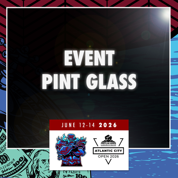 Atlantic City Open 2026 - Event Pint Glass