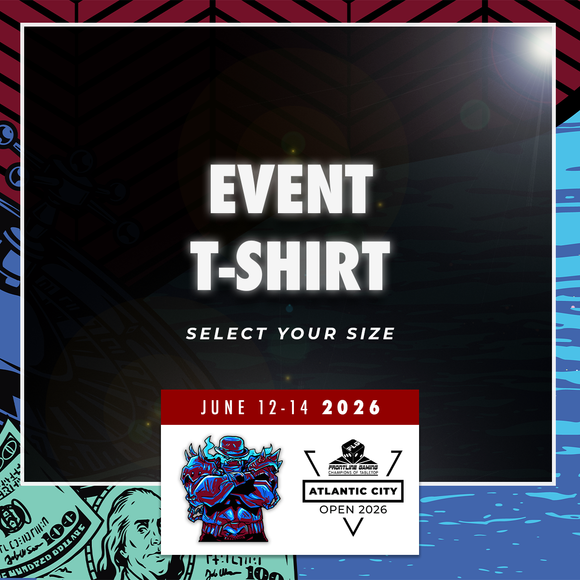 Atlantic City Open 2026 - Event T-Shirt