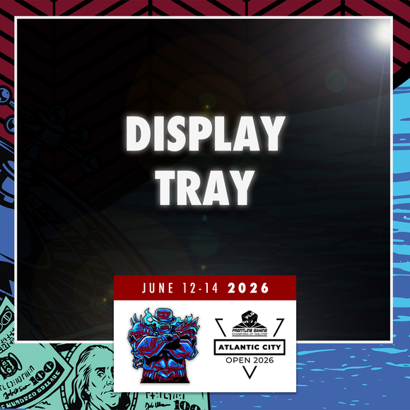 Atlantic City Open 2026 - Event Display Travel Tray