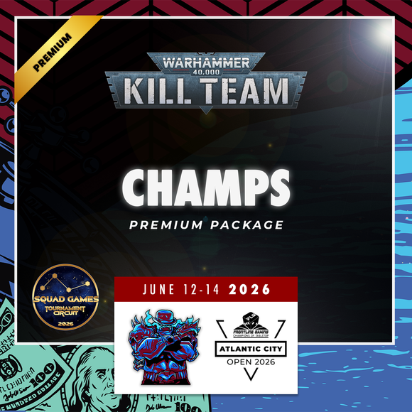 Atlantic City Open 2026 - Kill Team Championships Premium Ticket