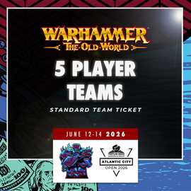 Atlantic City Open 2026 - The Old World Teams Tournament Ticket