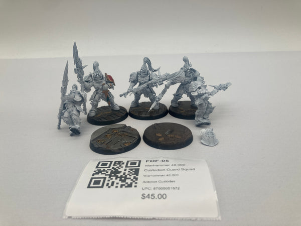 Warhammer 40,000 Custodian Guard Squad FOF-05