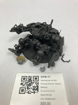 Warhammer 40,000 Primaris Invictor Tactical Warsuit GPB-17