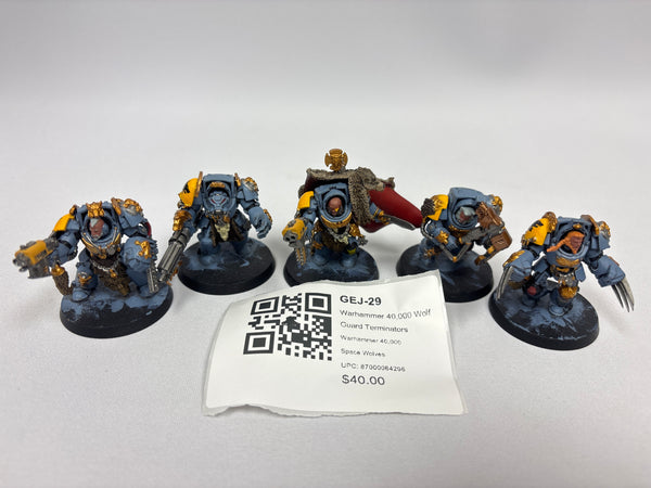 Warhammer 40,000 Wolf Guard Terminators GEJ-29