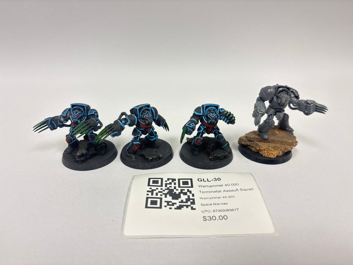 Warhammer 40,000 Terminator Assault Squad GLL-30