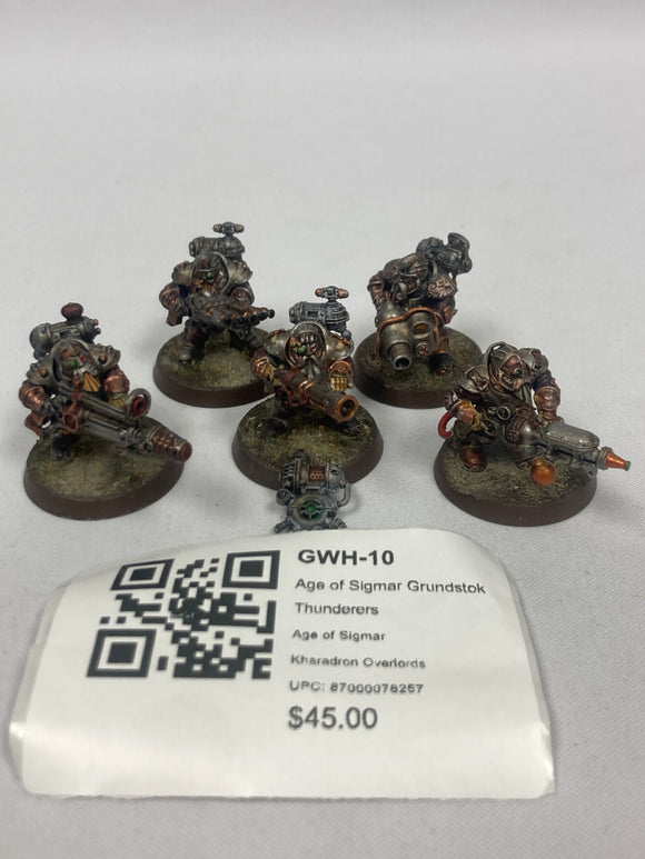 Age of Sigmar Grundstok Thunderers GWH-10