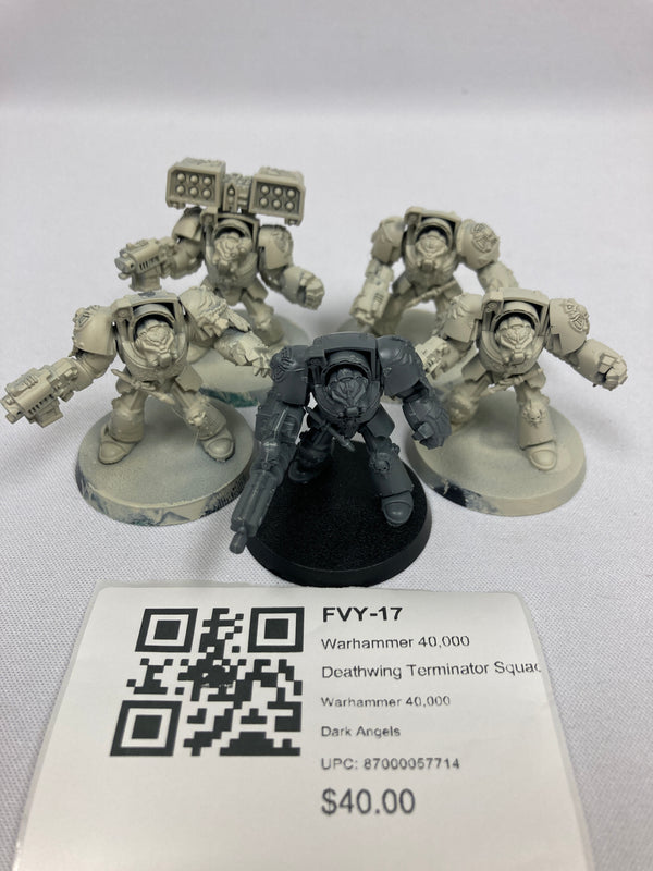 Warhammer 40,000 Deathwing Terminator Squad FVY-17