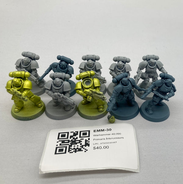 Warhammer 40,000 Primaris Intercessors EMM-30