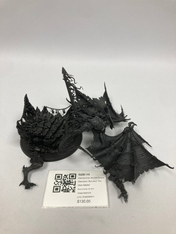 Warhammer 40,000 Chaos Daemons: Be'Lakor The Dark Master GZE-15