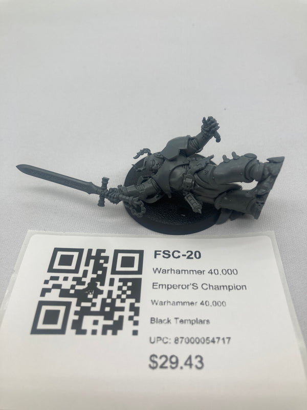 Warhammer 40,000 Emperor'S Champion FSC-20