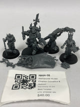 Warhammer 40,000 Chaplain Grimaldus & Retinue HAH-16