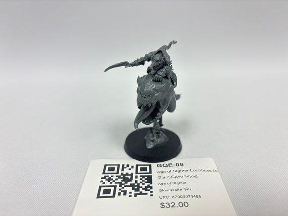 Age of Sigmar Loonboss On Giant Cave Squig GQE-08