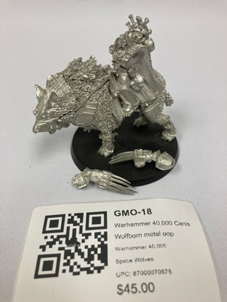 Warhammer 40,000 Canis Wolfborn metal oop GMO-18