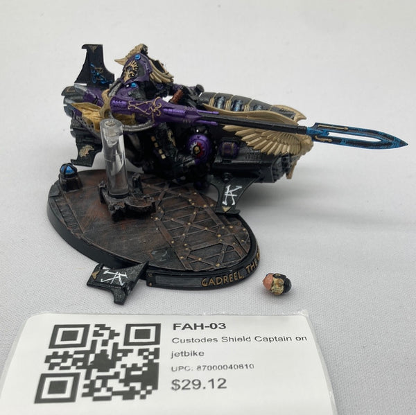 Custodes Shield Captain on jetbike FAH-03