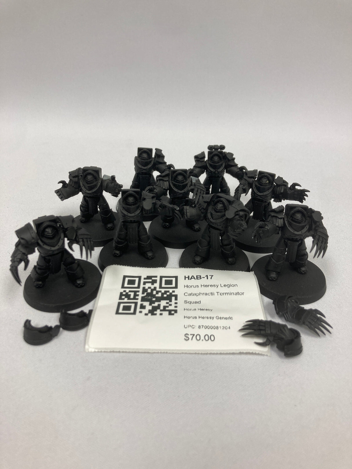 Horus Heresy Legion Cataphractii Terminator Squad HAB-17