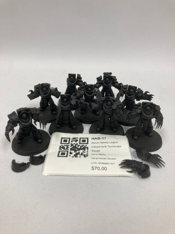 Horus Heresy Legion Cataphractii Terminator Squad HAB-17
