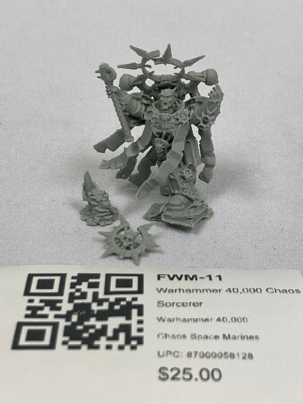 Warhammer 40,000 Chaos Sorcerer FWM-11