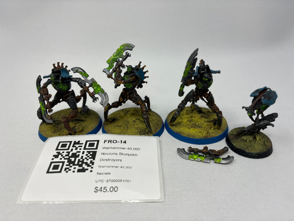 Warhammer 40,000 Necrons Skorpekh Destroyers FRO-14