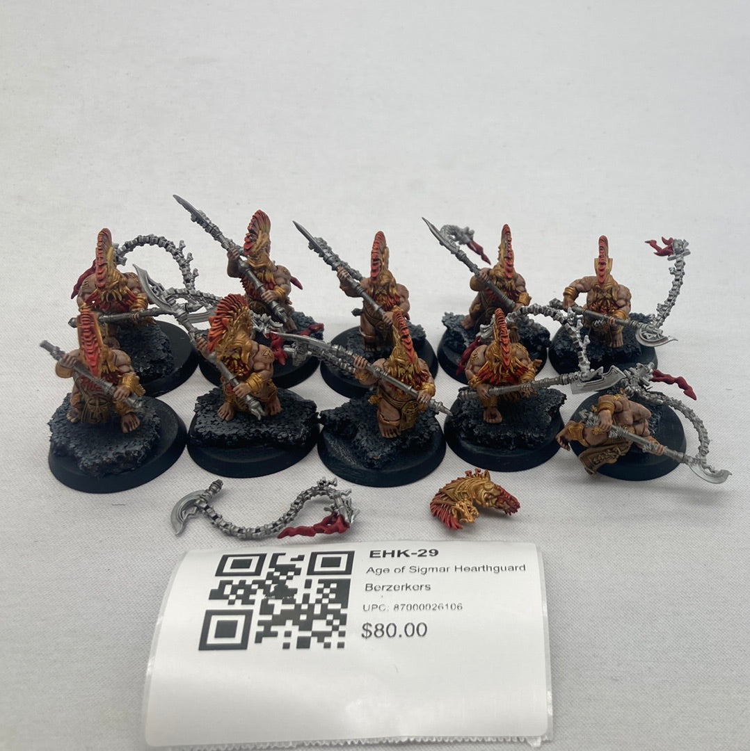 Age of Sigmar Hearthguard Berzerkers EHK-29