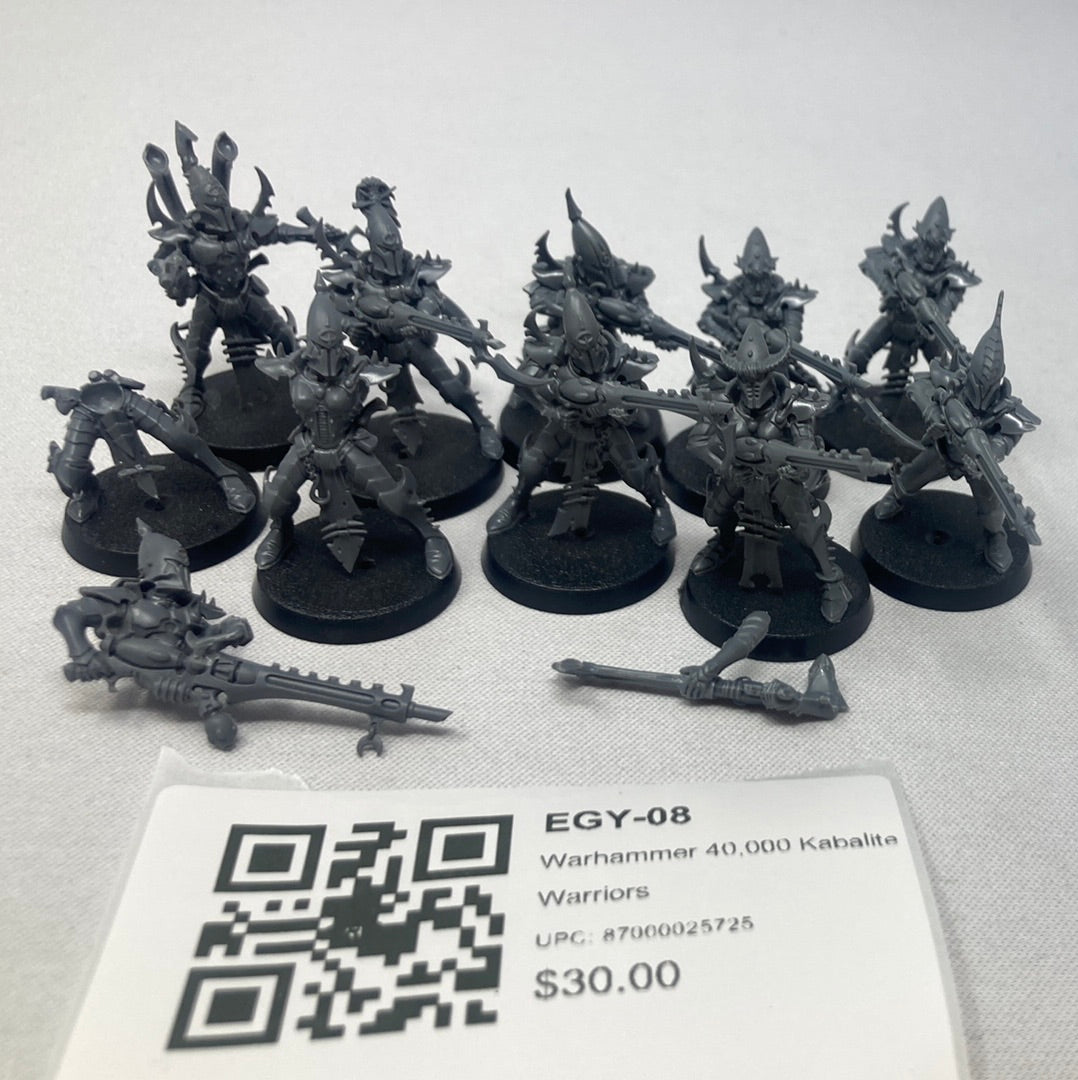 Warhammer 40,000 Kabalite Warriors EGY-08
