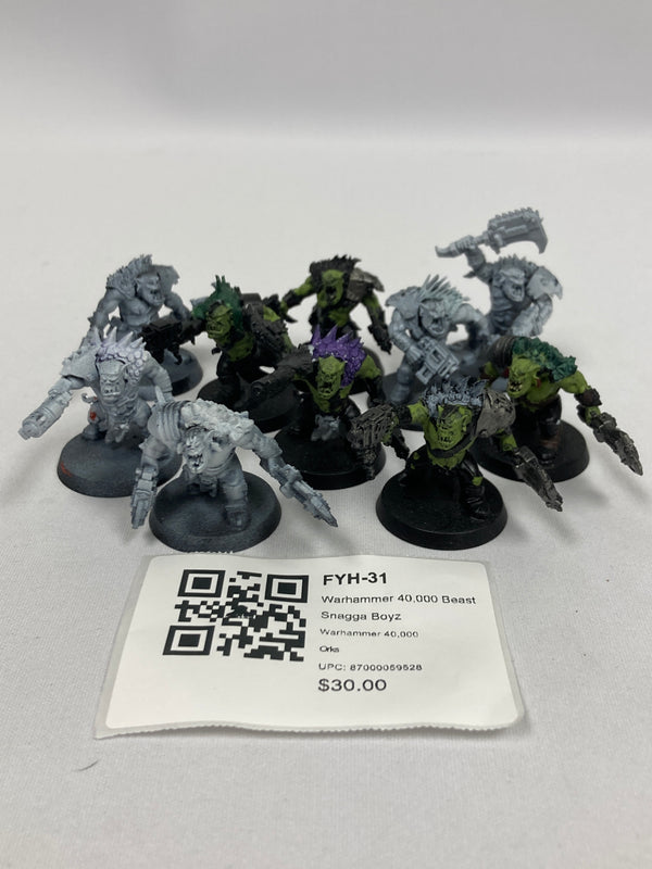 Warhammer 40,000 Beast Snagga Boyz FYH-31