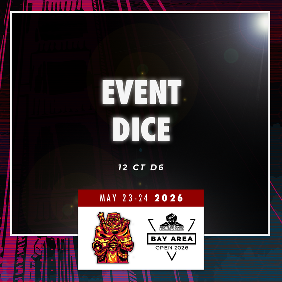 Bay Area Open 2026 - Event Exclusive Dice