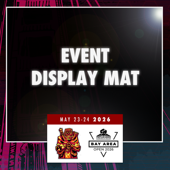 Bay Area Open 2026 - Event Display Mat
