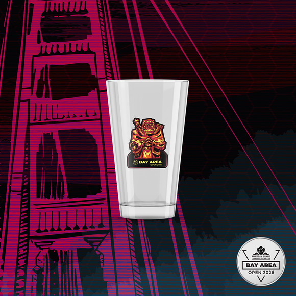 Bay Area Open 2026 - Event Pint Glass