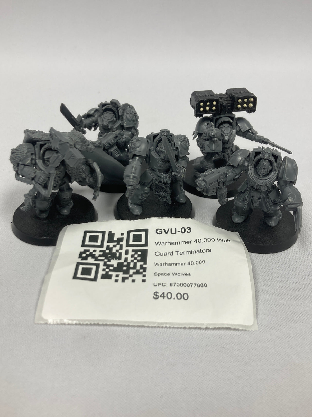 Warhammer 40,000 Wolf Guard Terminators GVU-03