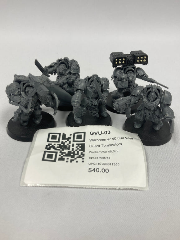 Warhammer 40,000 Wolf Guard Terminators GVU-03