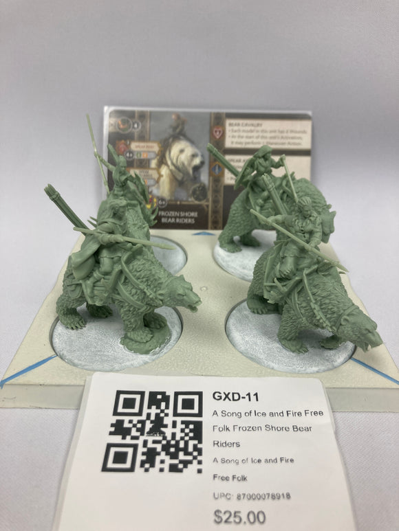 A Song of Ice and Fire Free Folk Frozen Shore Bear Riders GXD-11
