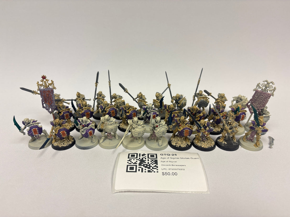 Age of Sigmar Mortek Guard GTQ-25