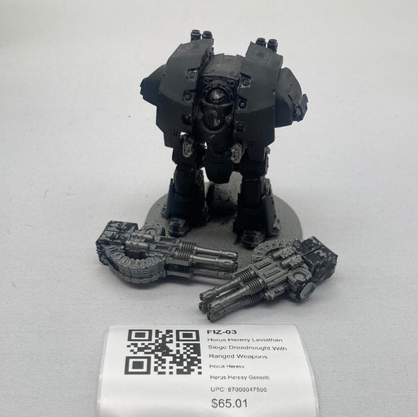 Horus Heresy Leviathan Siege Dreadnought With Ranged Weapons FIZ-03