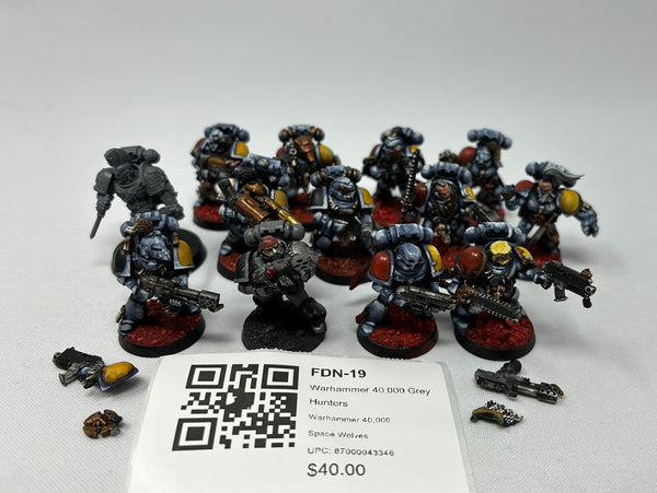 Warhammer 40,000 Grey Hunters FDN-19