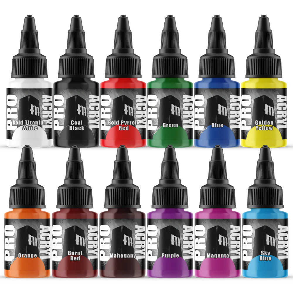 Pro Acryl Base Set – 24 Colors