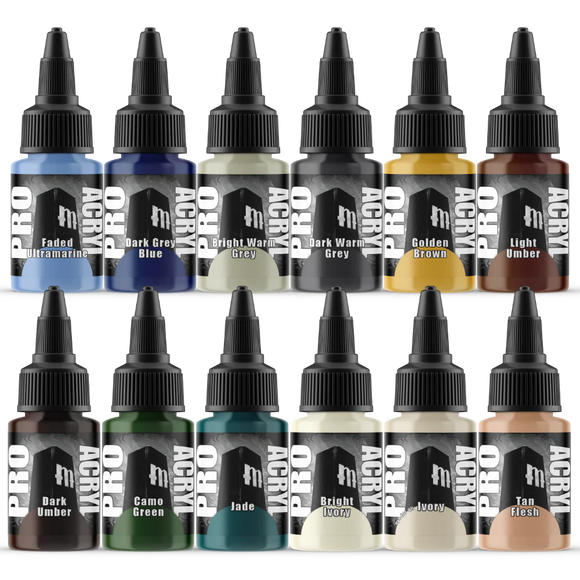 Pro Acryl Base Set – 24 Colors
