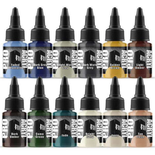 Pro Acryl Base Set – 24 Colors