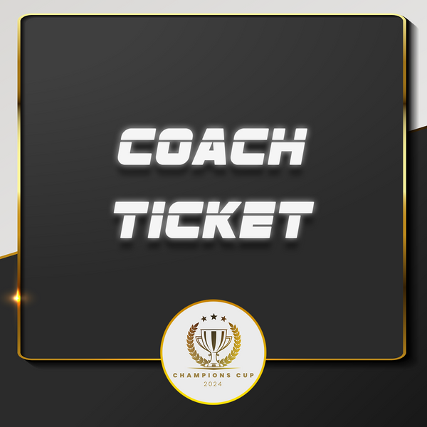 Champions Cup 2024 - Coach Ticket