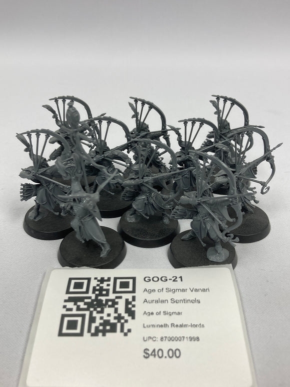 Age of Sigmar Vanari Auralan Sentinels GOG-21