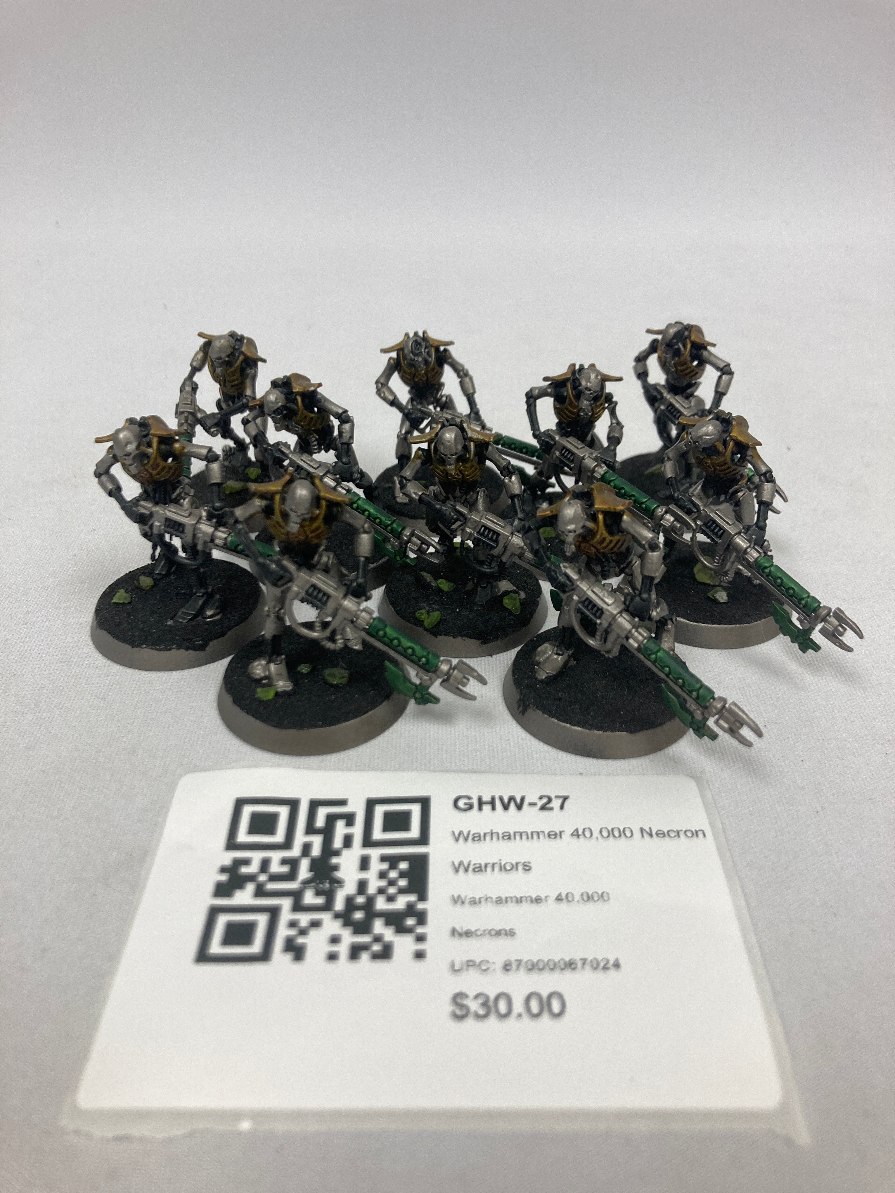 Warhammer 40,000 Necron Warriors GHW-27