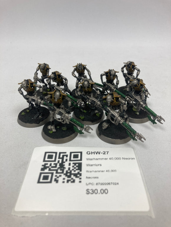 Warhammer 40,000 Necron Warriors GHW-27